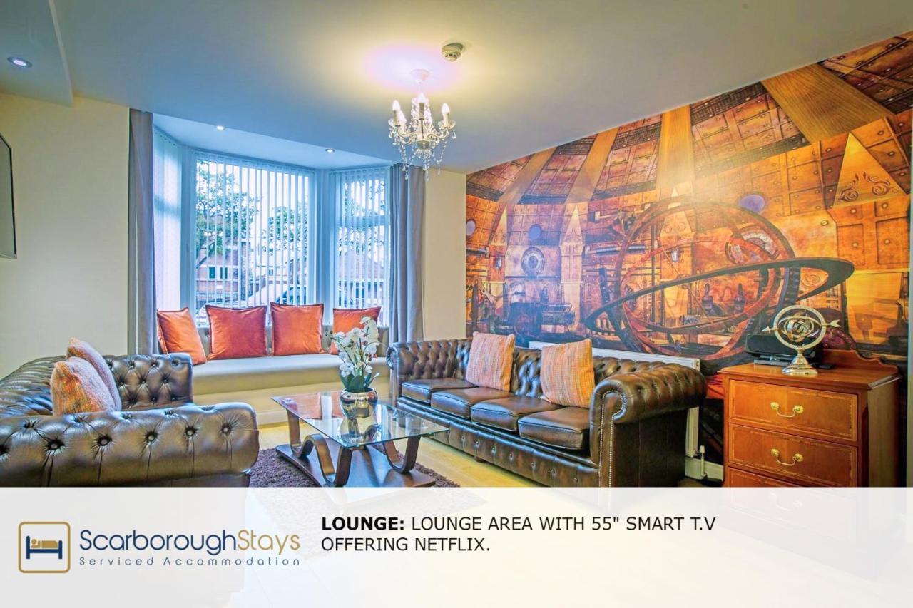 Scarborough Stays - Luxury Townhouse Ideal For Large Groups - Hot Tub Exterior photo