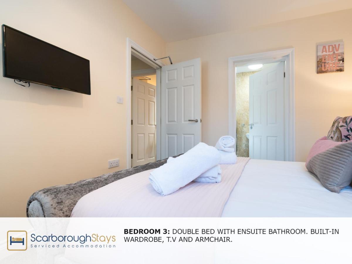 Scarborough Stays - Luxury Townhouse Ideal For Large Groups - Hot Tub Exterior photo